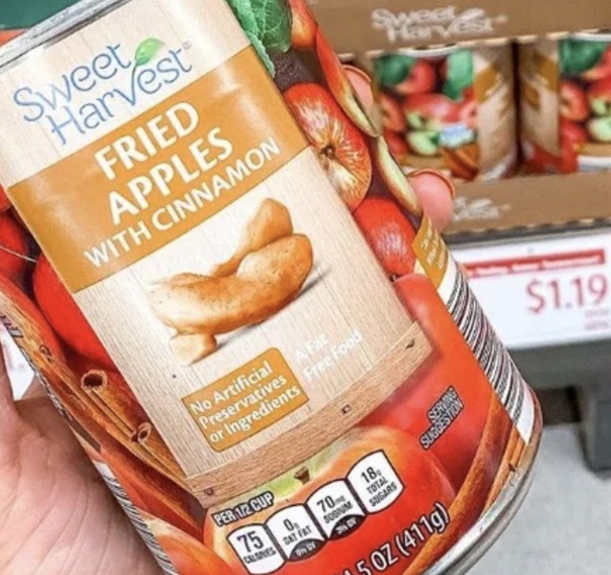 Aldi Fried Apples Are Back!