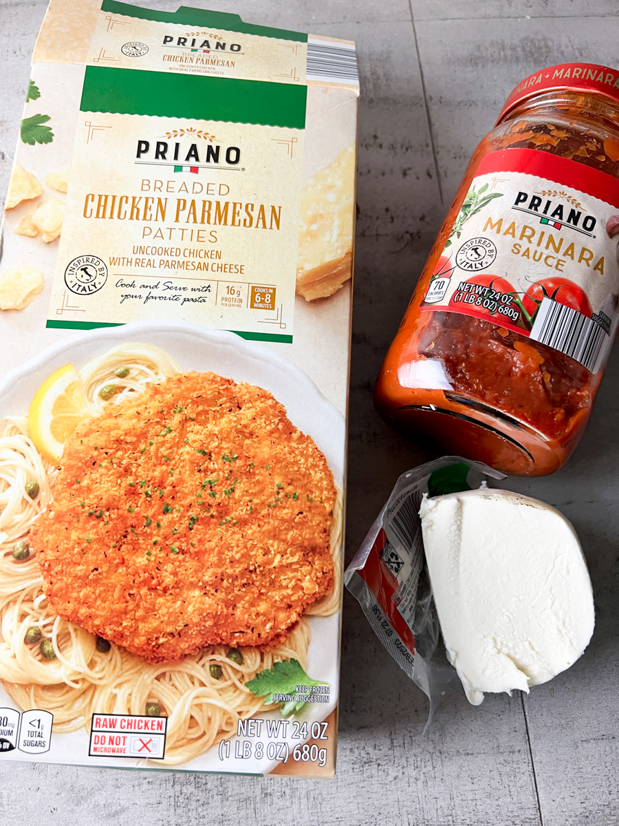 Priano Breaded Chicken Parmesan Patties - Air Fryer